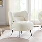 Nordic Living Room Light Luxury Fabric Lazy Sofa Beauty Salon Fashion Lambswool Couch